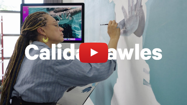 In the Studio with Calida Rawles
