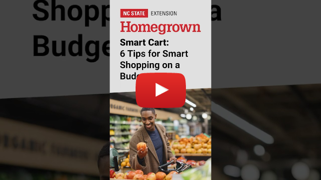 Homegrown | Smart Cart: 6 Tips for Shopping Smart on a Budget