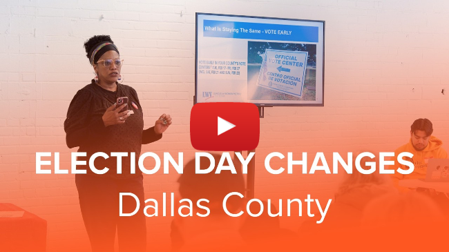What Dallas County voters should know about Election Day changes