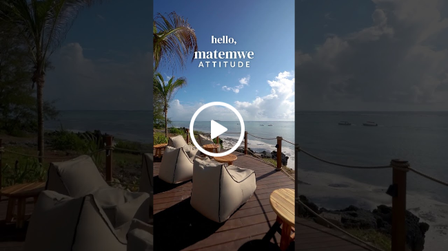 Hello, Matemwe Attitude – Zanzibar! #shorts #travel #zanzibar