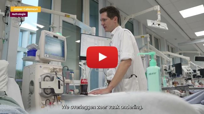 We stellen graag aan je voor: dr. Jasper Callemeyn, nefroloog