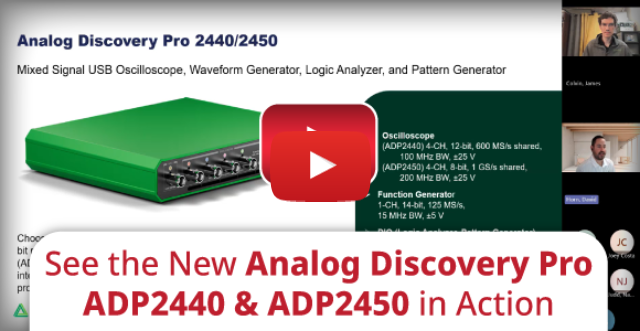 WEBINAR - Debugging a SPI Bus Using the Analog Discovery Pro 2450
