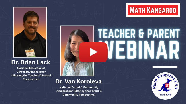 Math Kangaroo First Teacher & Parent Webinar 2026: Building School & Community Connections