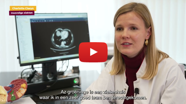 We stellen graag aan je voor... dr. Charlotte Claeys, gastro-enteroloog