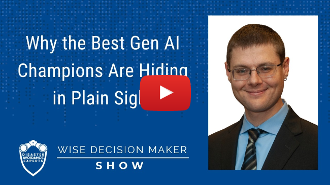 Why the Best Gen AI Champions Are Hiding in Plain Sight