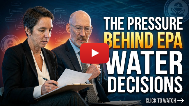The Pressure Behind Every EPA Water Decision The Pressure Behind Every EPA Water Decision