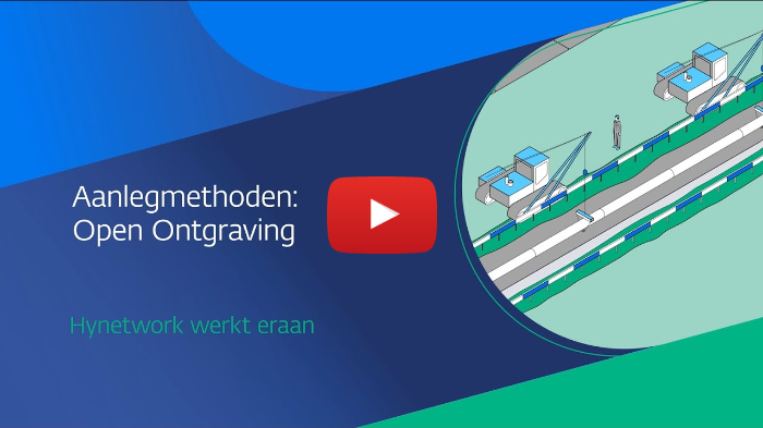 Zo leggen we leidingen aan: Open ontgraving