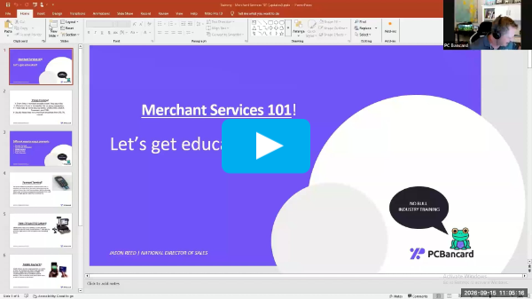 Merchant Services Training-Week 1 2026-09-15 14:53:38