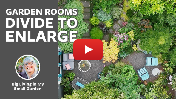 Garden Rooms: Divide to Enlarge 🌿 Big Living in My Small Garden
