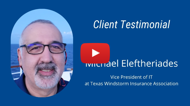 Testimonial from Michael Eleftheriades, VP of IT at TWIA, for Dr Gleb Tsipursky on AI Adoption
