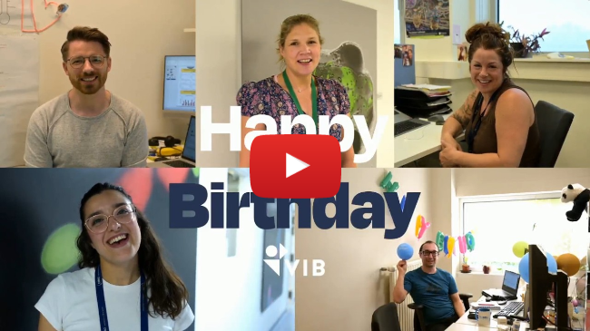 Happy birthday, VIB 🥳! Happy birthday, VIB 🥳!